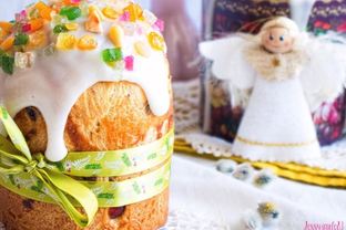 Итальянский пасхальный кулич