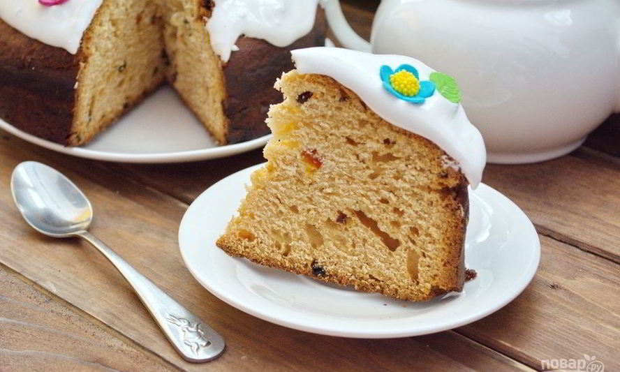 Рецепт кулича быстрого