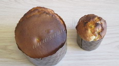 кулич на французском тесте