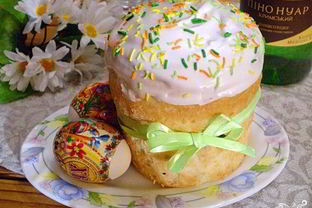 Кулич на Пасху