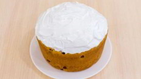 кулич на ряженке