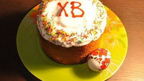 кулич пасхальный наливной