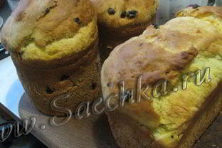 Кулич пышный