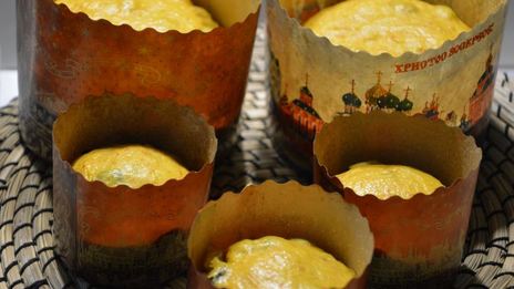 куличи с шафраном