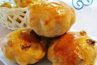 Мини-куличи на топленом молоке