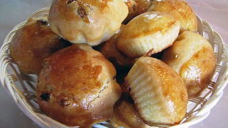 мини-куличи на топленом молоке