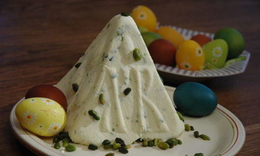 Рецепт пасхи с фисташками