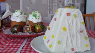 Пасха творожная заварная