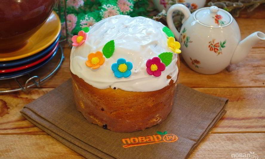 Рецепт пасхального кулича классического