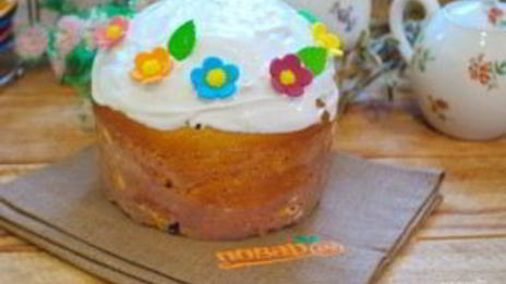 пасхальный кулич классический