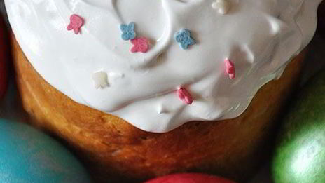 пасхальный кулич с коньяком