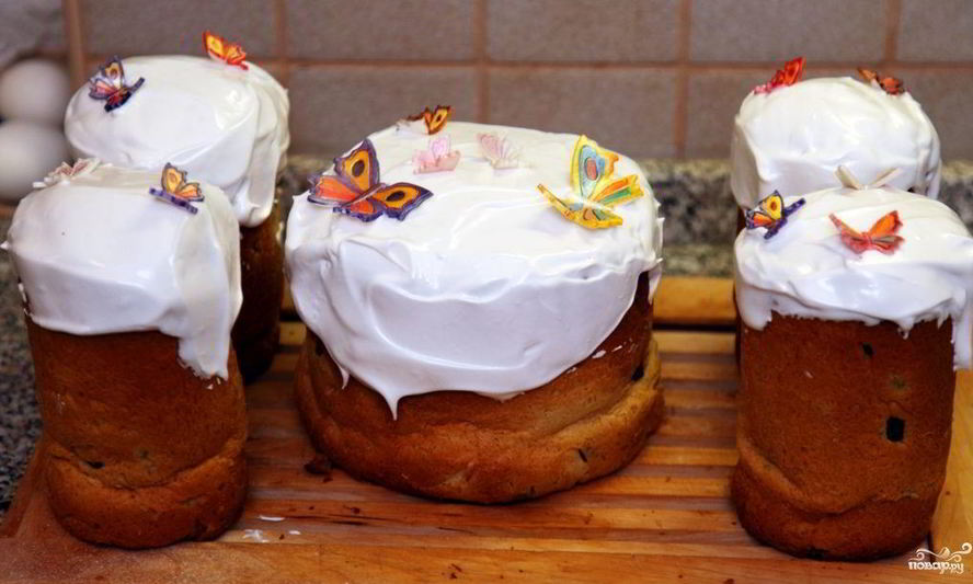 Рецепт пасхального кулича со сметаной