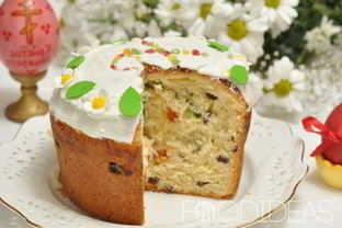 Пасхальный кулич в хлебопечке