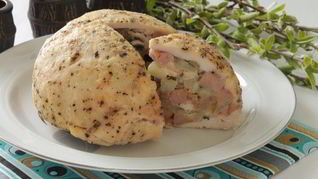 Пасхальный купол из куриной грудки