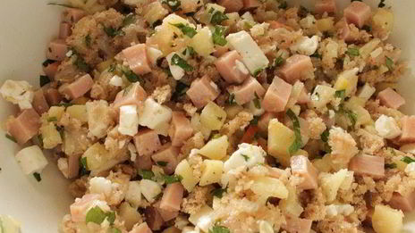 пасхальный купол из куриной грудки