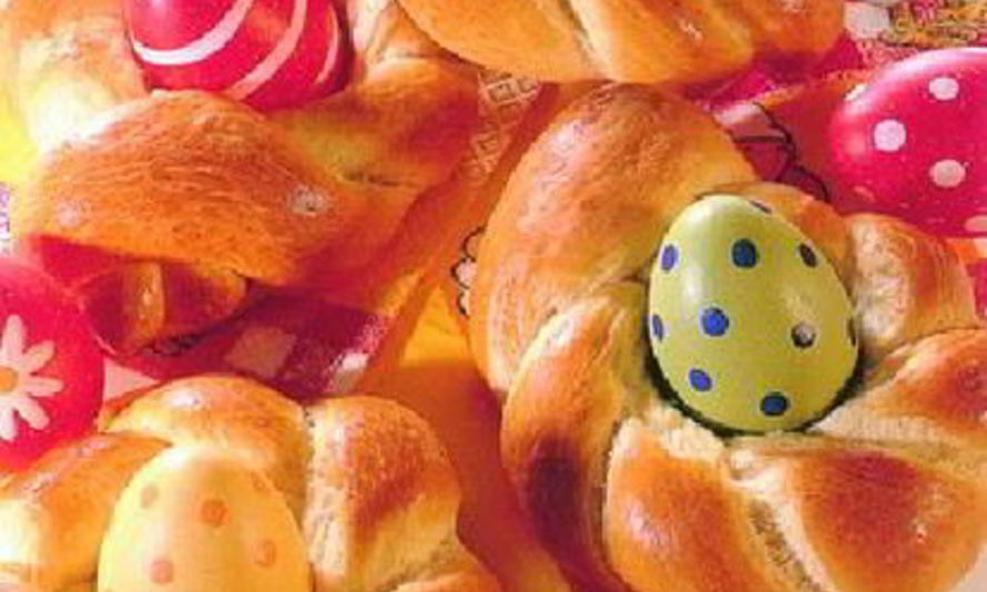 Рецепт пасхальных веночков