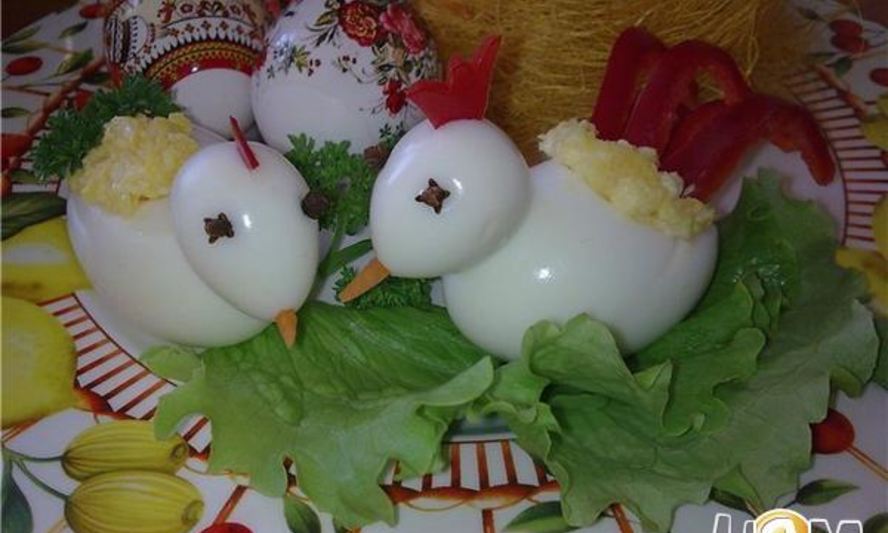 Рецепт пасхальных яиц