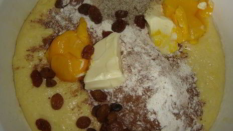 шоколадный кулич с пломбиром