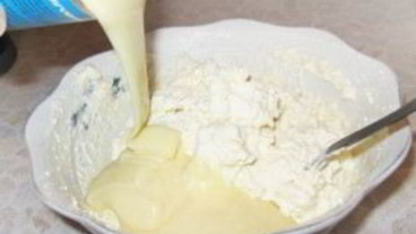 творожная пасха без выпечки со сгущенкой