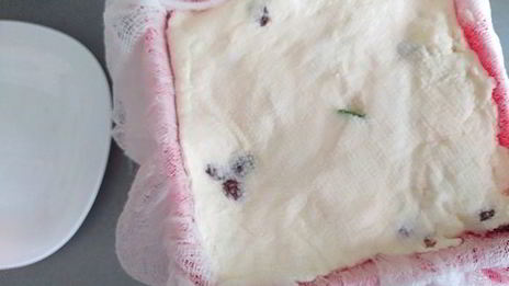 творожная пасха с цукатами без яиц