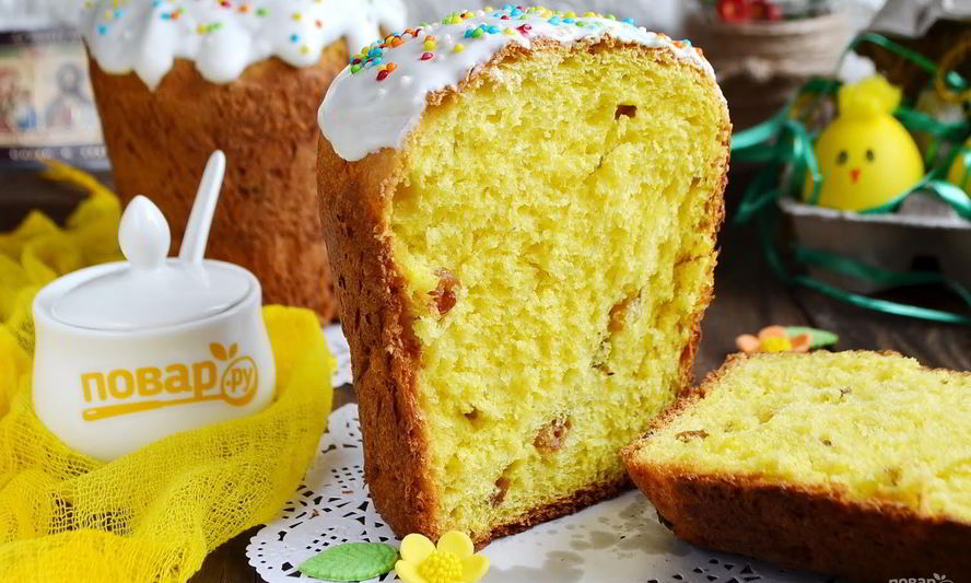 Рецепт золотой пасхи