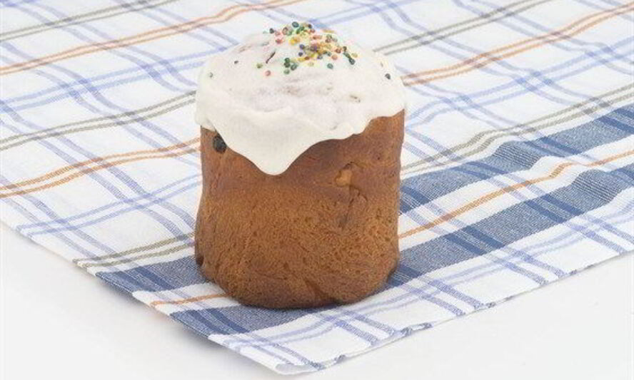 Рецепт золотого пасхального кулича с шафраном и мускатным орехом