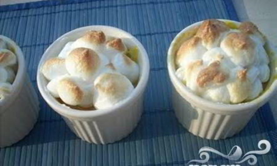 Рецепт пудинга из хурмы