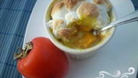 пудинг из хурмы