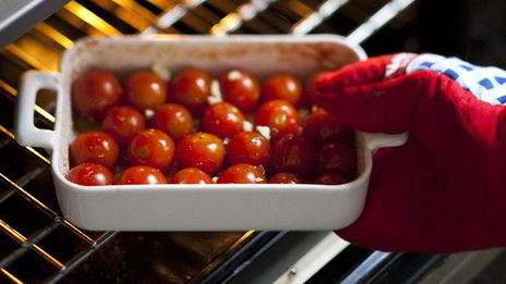 пудинг из рикотты с помидорами