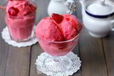 Клубничный щербет