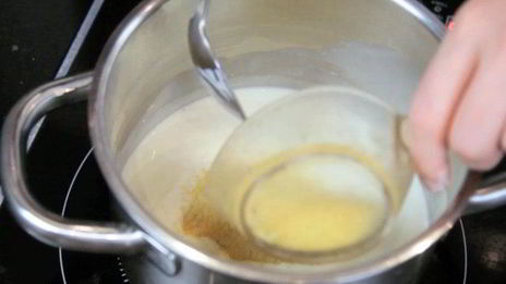 шоколадно-мятный десерт из кускуса