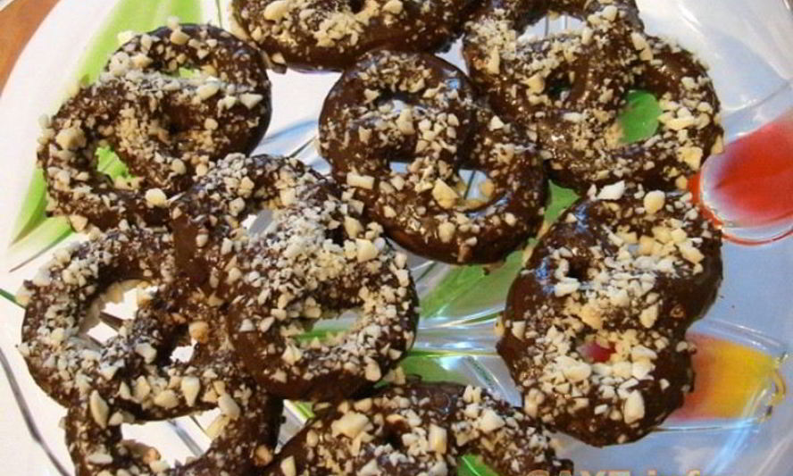 Рецепт шоколадных крендельков