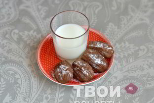 Шоколадные мадлен