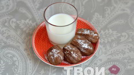 шоколадные мадлен