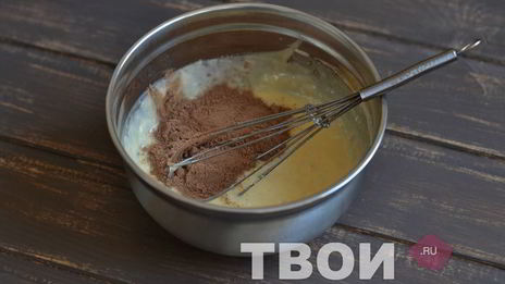 шоколадные мадлен