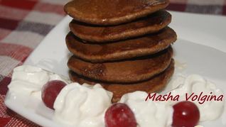 Шоколадные овсяные хоткейки