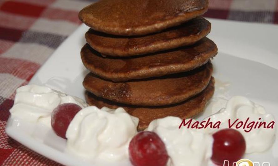 Рецепт шоколадных овсяных хоткейков