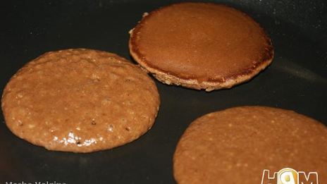 шоколадные овсяные хоткейки