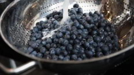 сорбет из черники