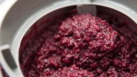 сорбет из черники