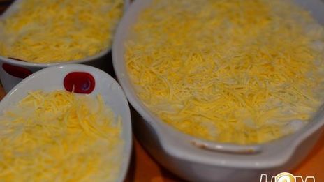 кабачковое суфле под сырной корочкой