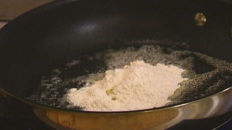 капустное суфле с сыром, орехами и горчицей