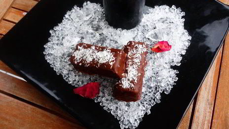 конфеты романтика ночи с миндально-творожным суфле