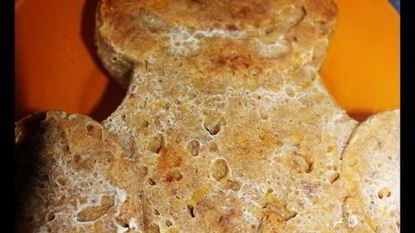 мясное суфле с персиками