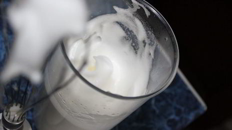 мясное суфле с персиками