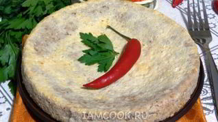 Мясное суфле в духовке