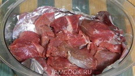 мясное суфле в духовке