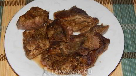 мясное суфле в духовке