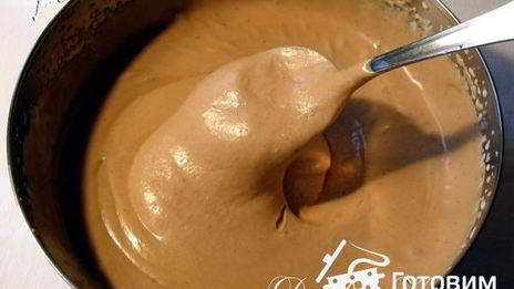 нежный торт-суфле с вишней