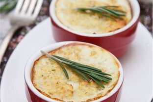 Рыба в суфле из сыра